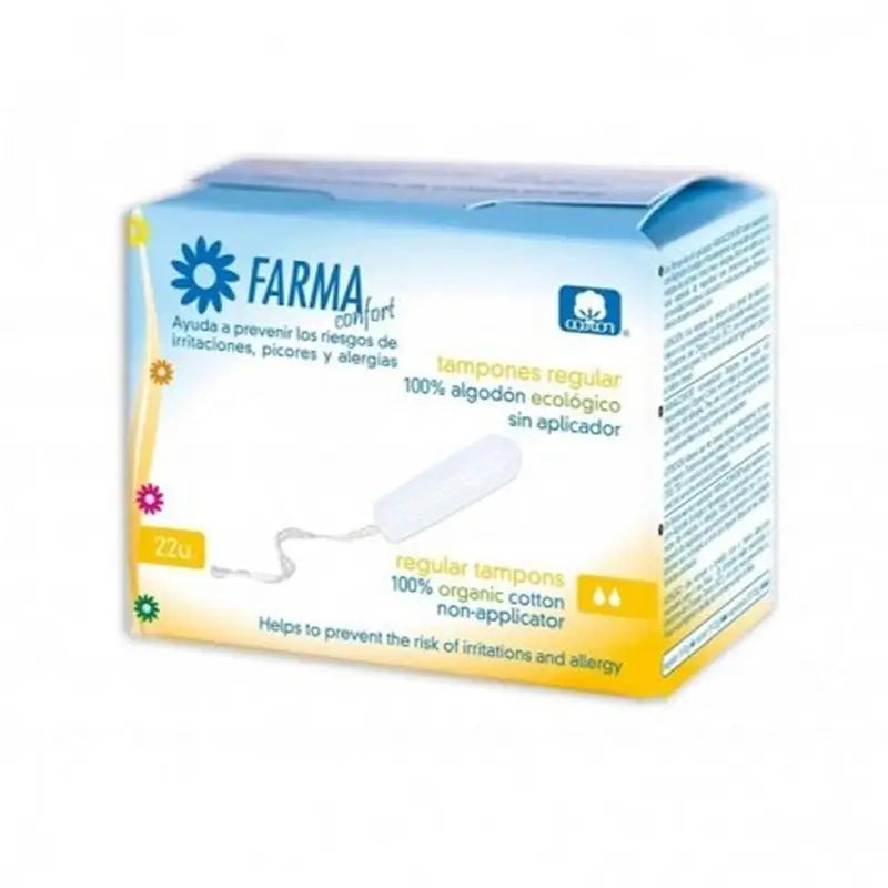 Farmaconfort Tampón Digital Sin Aplicar Regular, 24 unidades