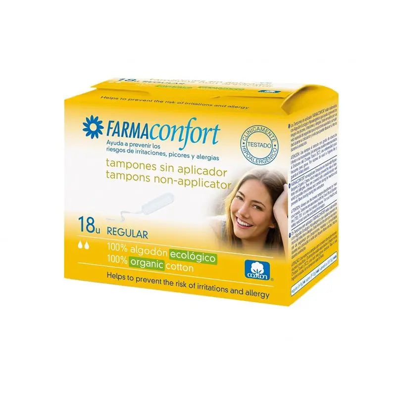 Farmaconfort Tampón Digital Sin Aplicar Super, 18 unidades