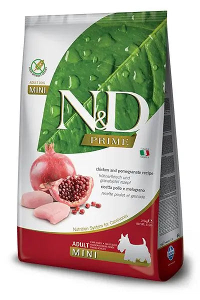 Farmina N&D Dog Prime Mini Pollo 2,5Kg, pienso para perros