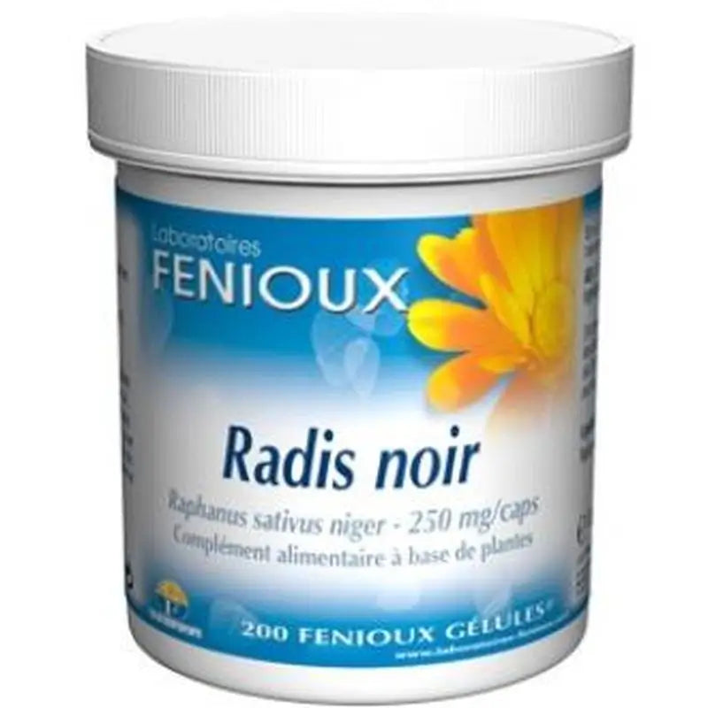 Fenioux Rabano Negro 250Mg. 200 Cápsulas 