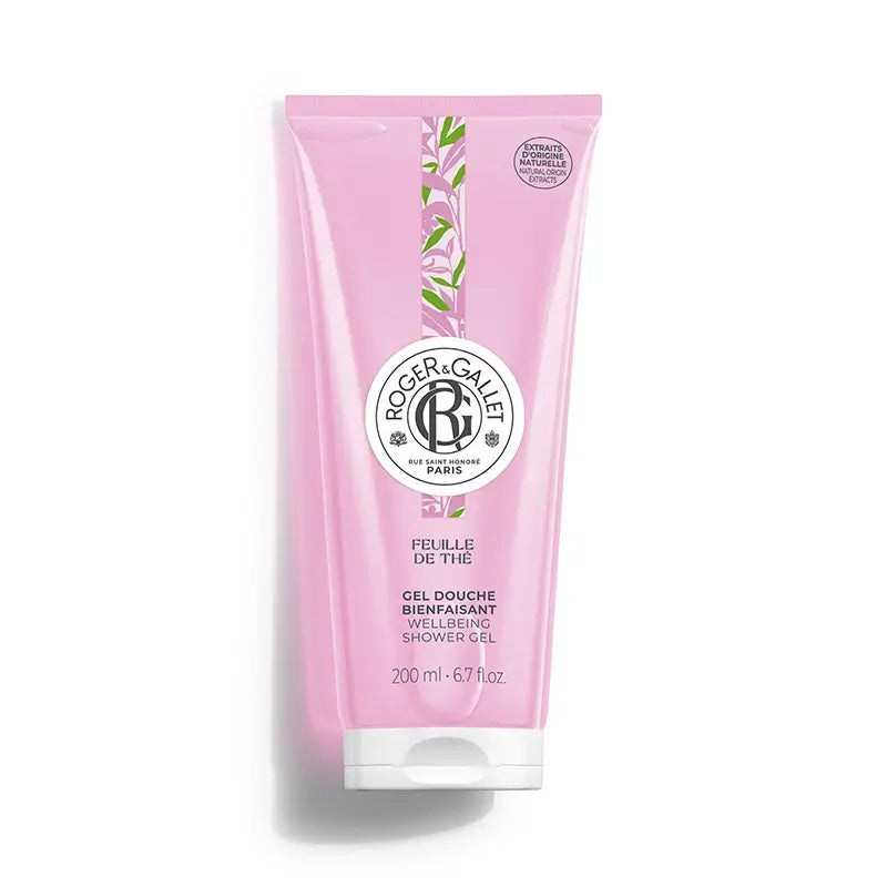 Roger Gallet Feuille de Thé Gel de Ducha Bienestar, 200 ml