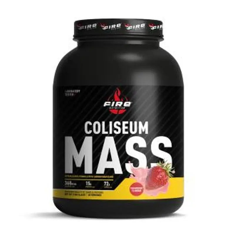 Fire Nutrition Coliseum Mass Gainer Fresa 3Kg.