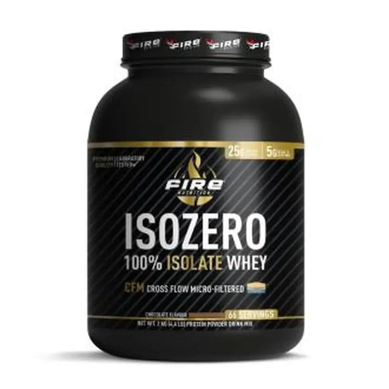 Fire Nutrition Isozero Cfm 100% Isolate Chocolate 2Kg.