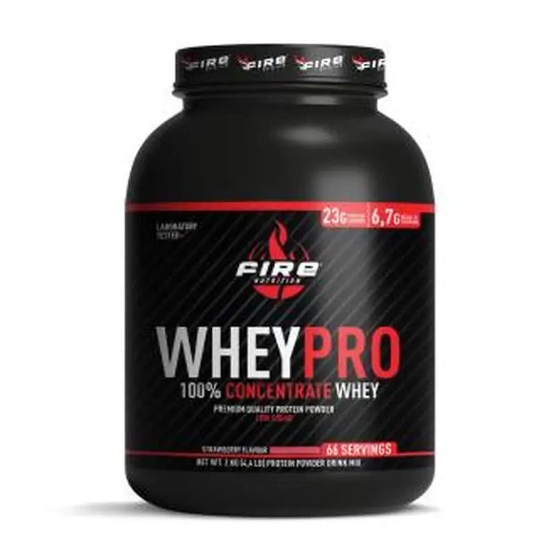 Fire Nutrition Wheypro Concentrate Fresa 2Kg.