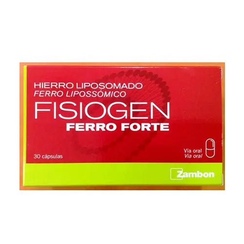 Fisiogen Ferro Forte, 30 Cápsulas