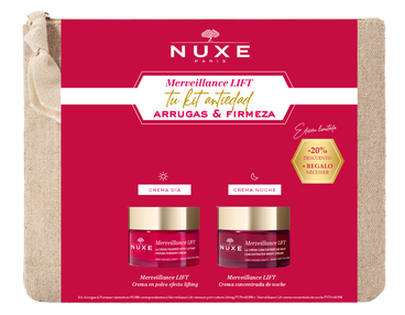Nuxe Kit Antiedad Arrugas & Firmeza Merveillance Lift Rutina Día Y Noche, 50 + 50 ml