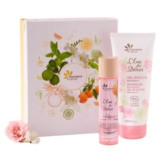 Fleurance Nature Cofre Rosa Y Jazmin Perfume+Gel Ducha