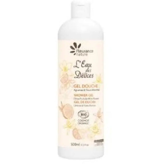 Fleurance Nature Gel De Ducha Citricos Y Flores Blancas 500Ml.