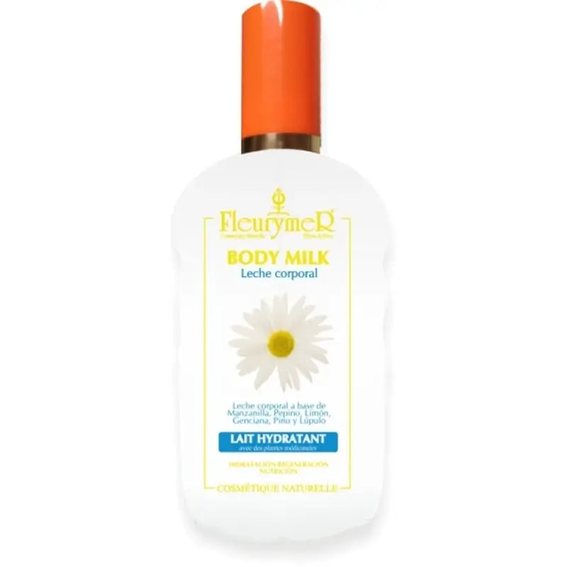 Fleurymer Body Milk Natural Con Dosificador 250Ml.