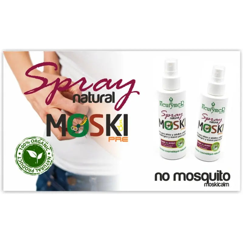 Fleurymer Moskidol Pre Spray Natural Antimosquitos 125Ml.