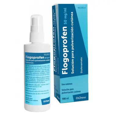 Flogoprofen Pulverizador 50 mg/ml Solución Cutánea 100 ml