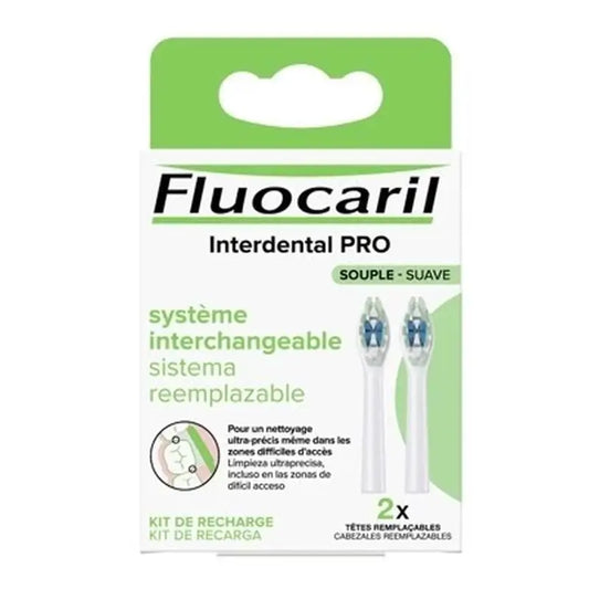 Fluocaril Samurai Recambios Interdental Pro Suave, 2 Recambios