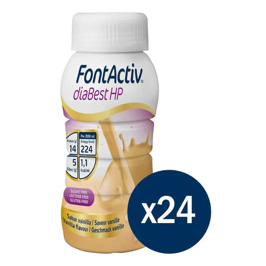 FontActiv Diabest Hp Sabor Vainilla 24 Botellas x 200 ml