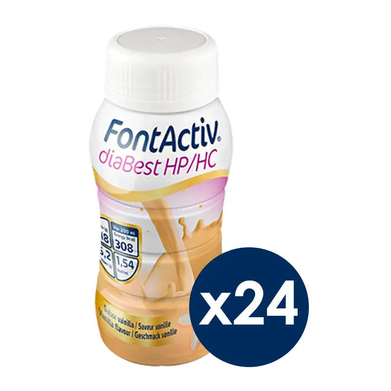 FontActiv Diabest Hp/Hc Vainilla 24X200 ml