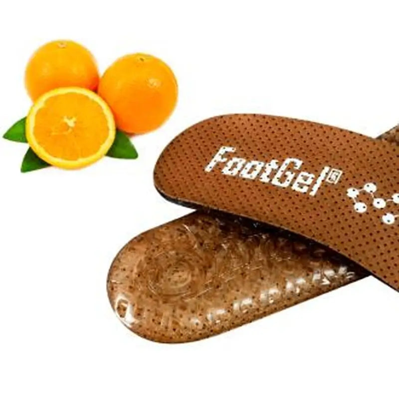 Footgel Footgel Plantillas Gel Hombre Naranjo Talla 39-42 