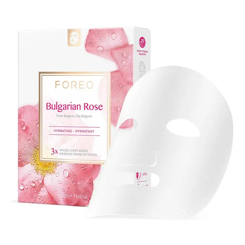 Foreo Farm To Face Sheet Mask - Bulgarian Rose x3