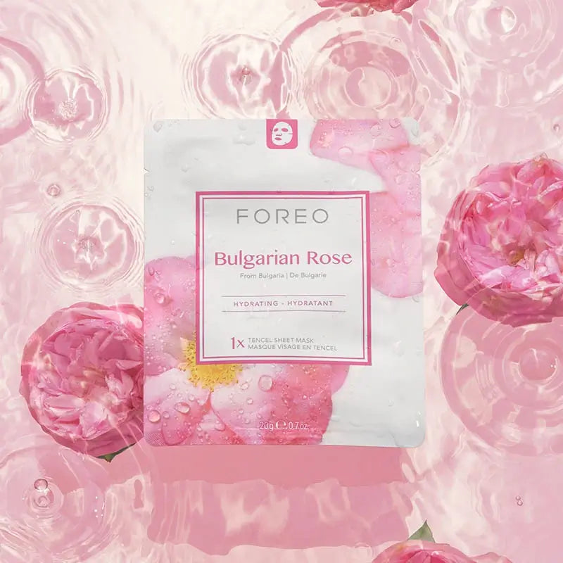 Foreo Farm To Face Sheet Mask - Bulgarian Rose x3