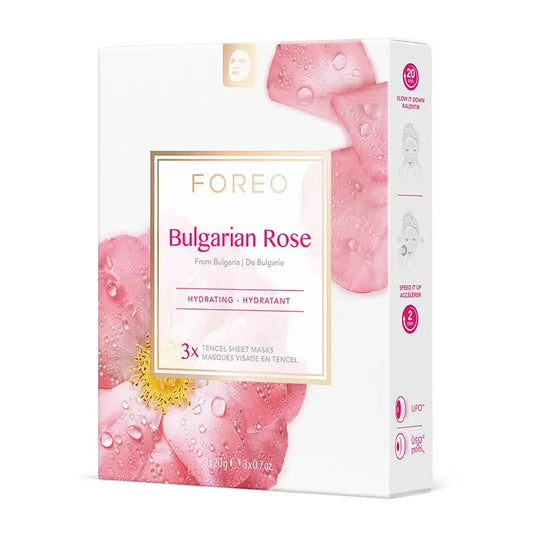 Foreo Farm To Face Sheet Mask - Bulgarian Rose x3