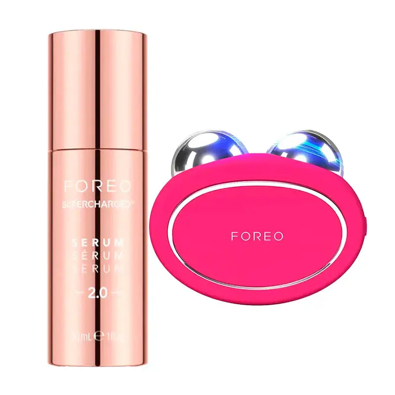 Foreo Supercharged™ Serum 2.0 + Foreo Bear 2 Fuchsia , 2 unidades