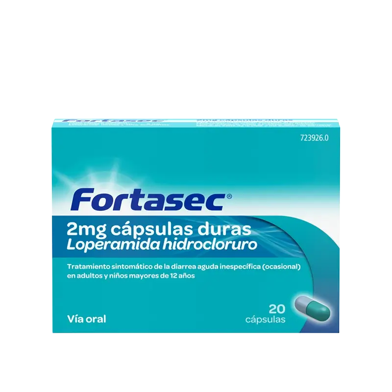 Fortasec 2 mg 20 Cápsulas