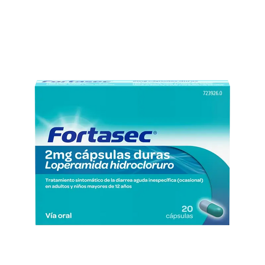 Fortasec 2 mg 20 Cápsulas