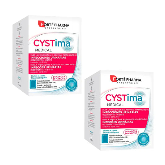 Forté Pharma Duplo Cystima Medical , 2 x 30 sobres