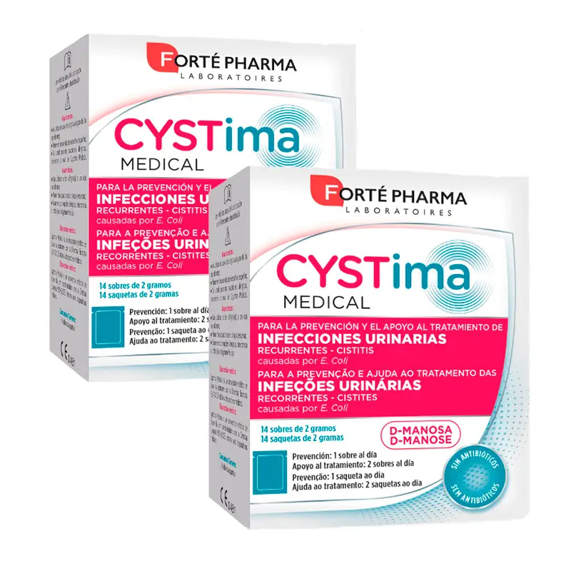 Forté Pharma Duplo  Cystima Medical 2x14 Sobres