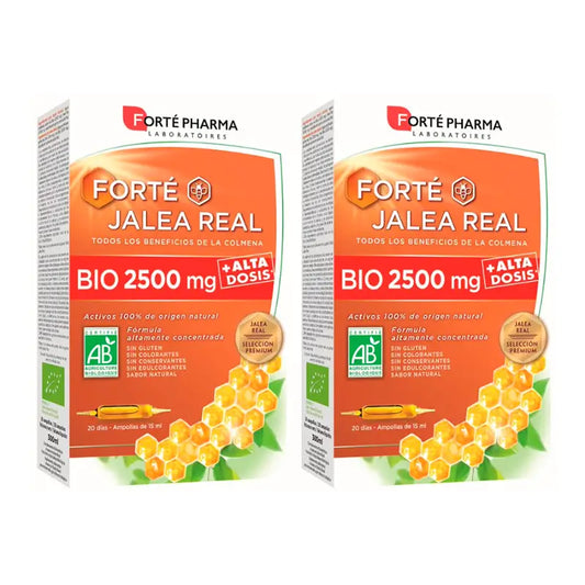 Forte Pharma Duplo Forté Jalea Real Bio 2500 mg 2 x 20 Amp