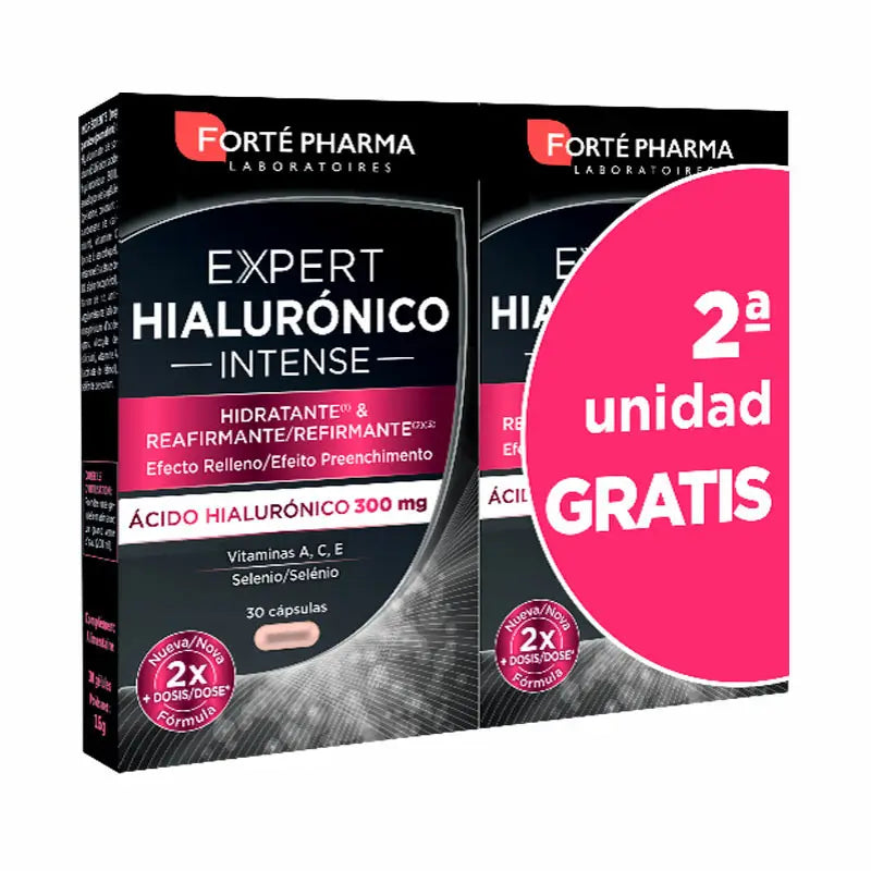 Forte Pharma Pack Expert Hialurónico 30 cápsulas + 30 cápsulas Gratis