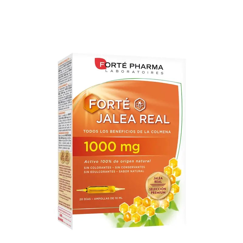 Forte Pharma Jalea Real 1000 mg 20 Ampollas x 10 ml