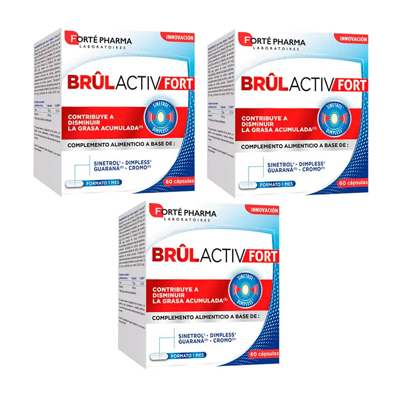 Forté Pharma Triplo Brulactiv Fort 3 x 60 cápsulas