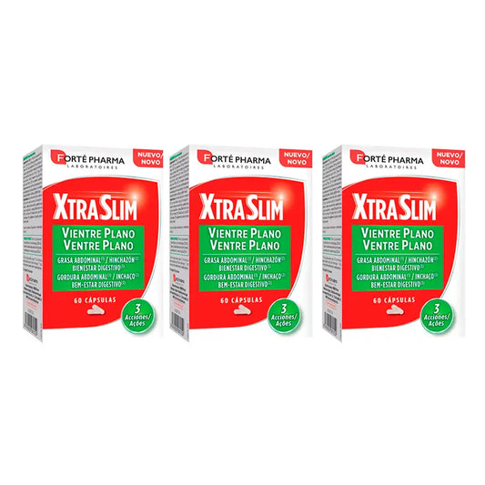 Forté Pharma Triplo Xtraslim Vientre Plano 3 x 60 cápsulas