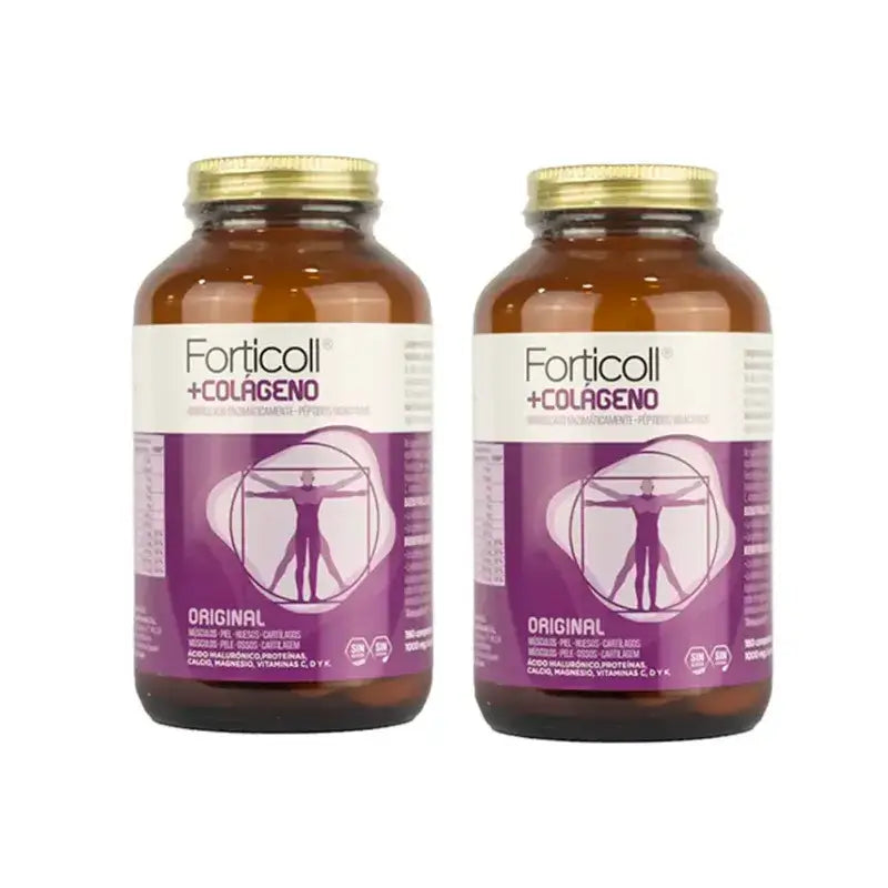 Forticoll Colágeno Bioactivo Pack 2 x 180 comprimidos