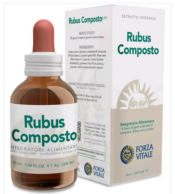 Forza Vita Rubus Composto, 50 Ml      