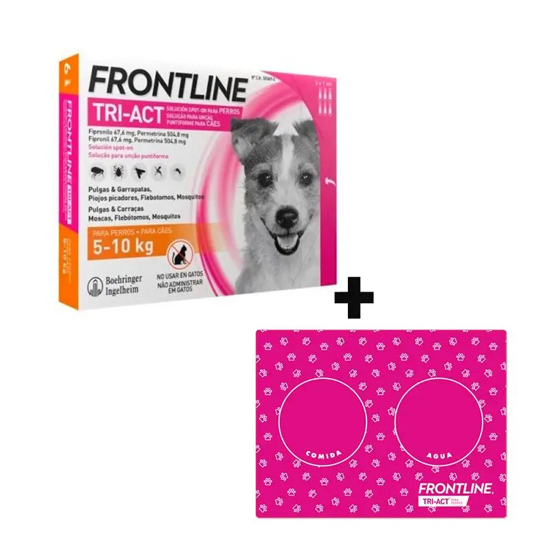 Frontline Tri-Act 5-10Kg 6Pip S