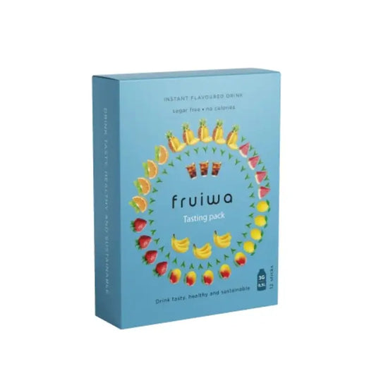 Fruiwa Bebida Instantánea Degustación Sabores Con Vitamina C Y Edulcorante , 36 gr