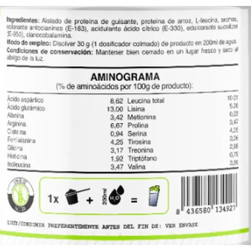 Fullgas Vegan Protein Arandano 500Gr.