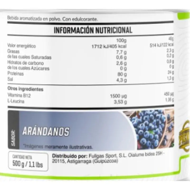 Fullgas Vegan Protein Arandano 500Gr.