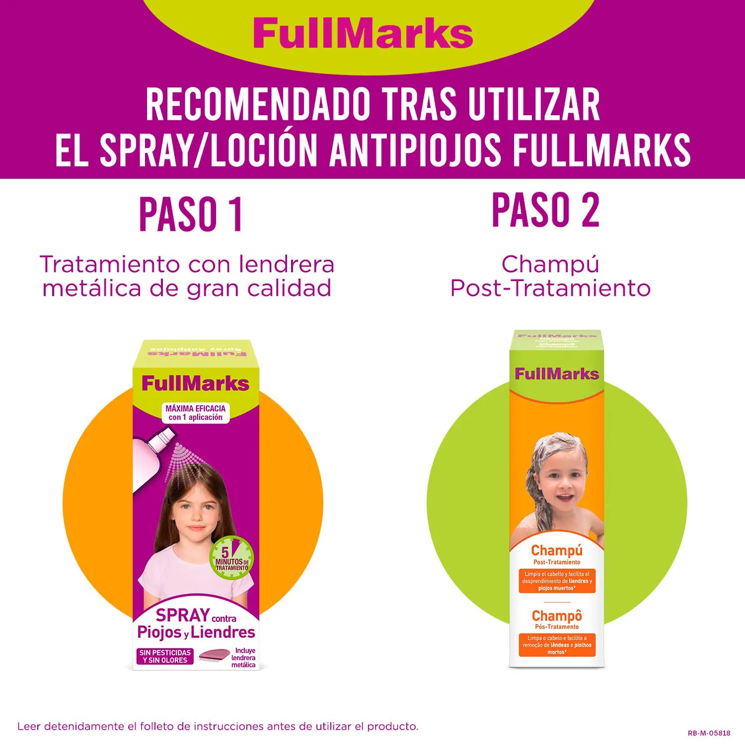 Fullmarks Champú Post Tratamiento 150 ml