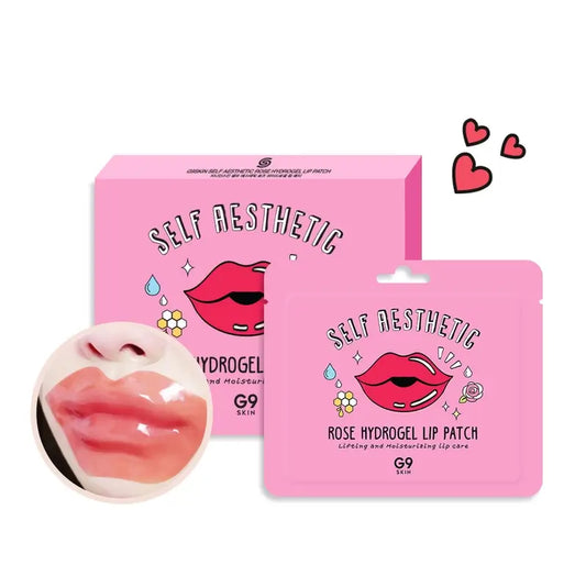 G9 Skin Self Aesthetic Rose Hydrogel Lip Patch, 3 gr