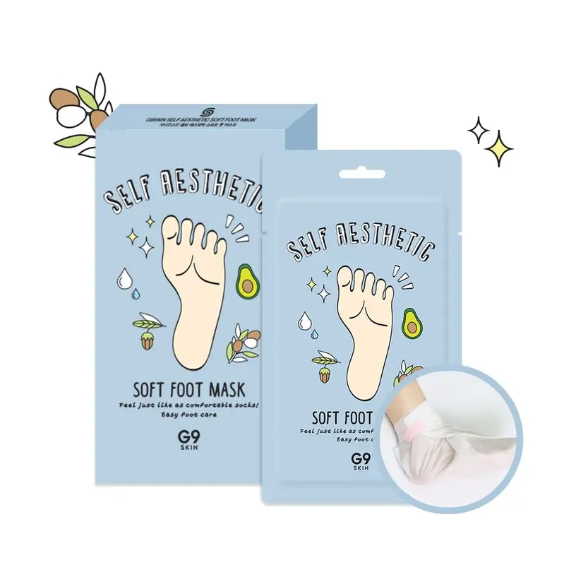 G9 Skin Self Aesthetic Soft Foot Mascarilla, 10 ml