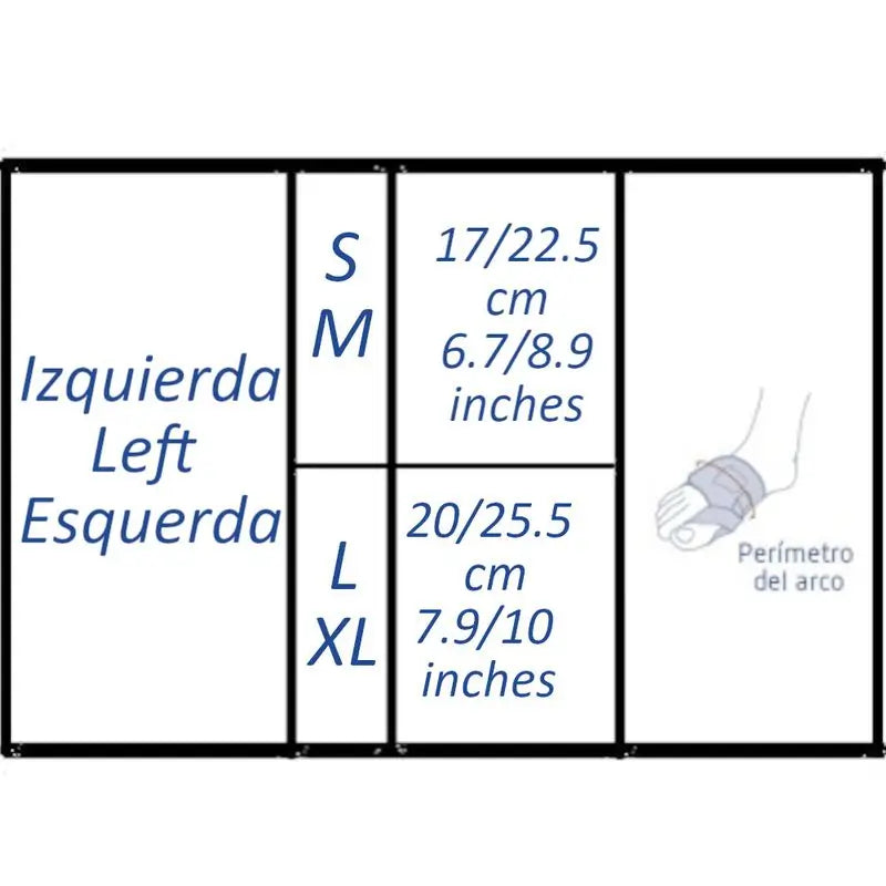 García 1880 Corrector Hallux Valgus Izquierda Talla L/Xl