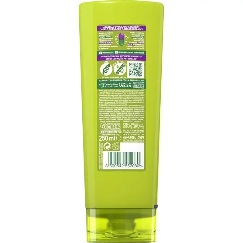 Garnier Fructis Nutri Rizos Contouring Acondicionador Pelo Rizado U Ondulado 250 Ml