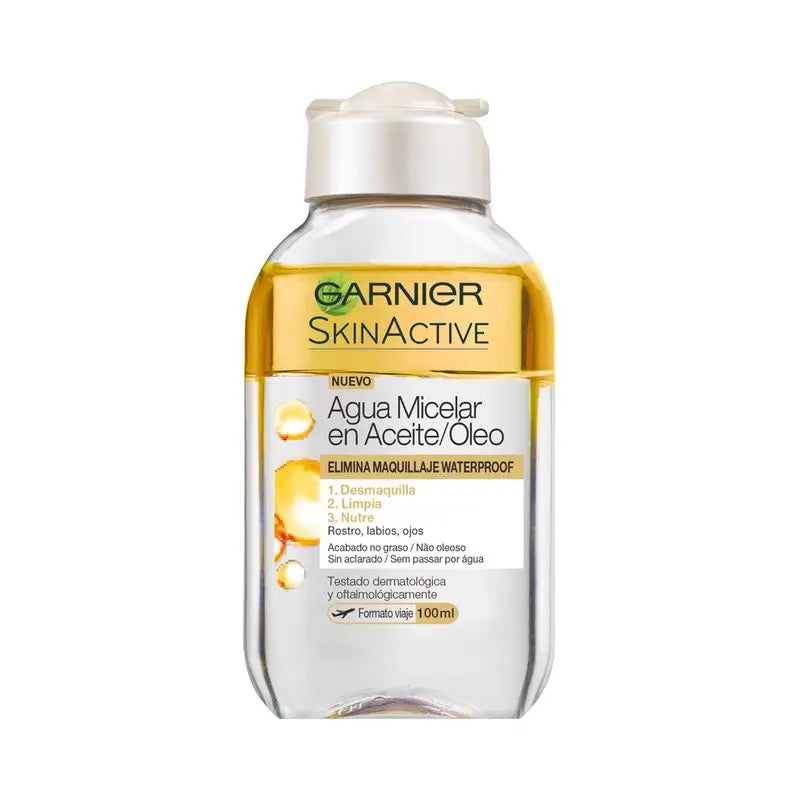 Garnier Skinactive Agua Micelar en Aceite, 400 ml