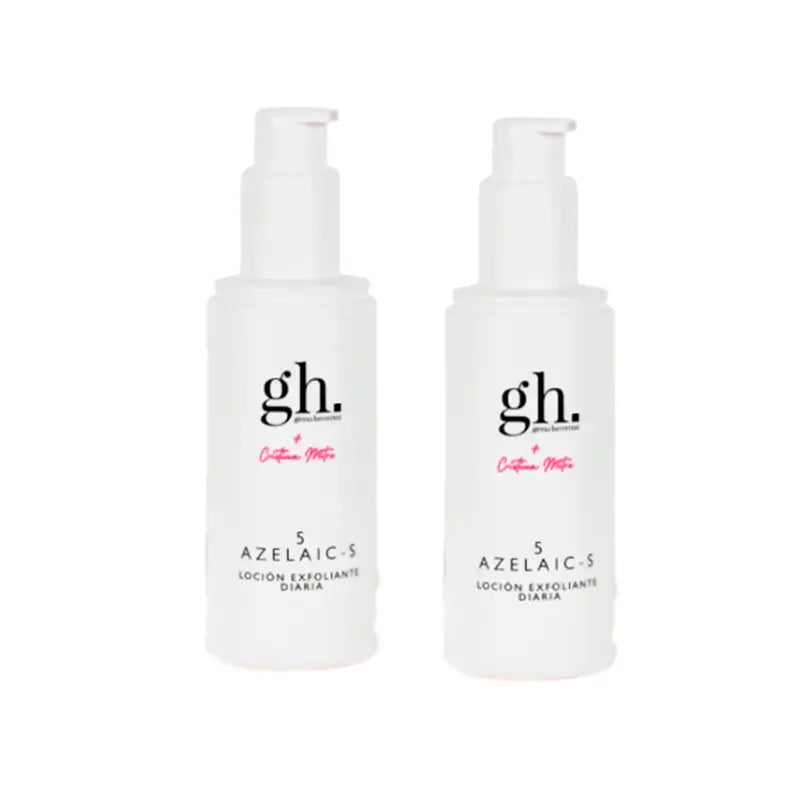 Gema Herrerías Pack 5 Azelaic-S Cristina Mitre Loción Exfoliante Diaria, 2 x 150 Ml