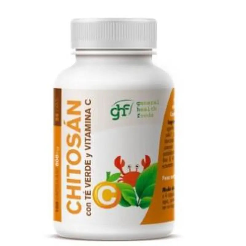 Ghf Chitosan+Te Verde 100 Cápsulas