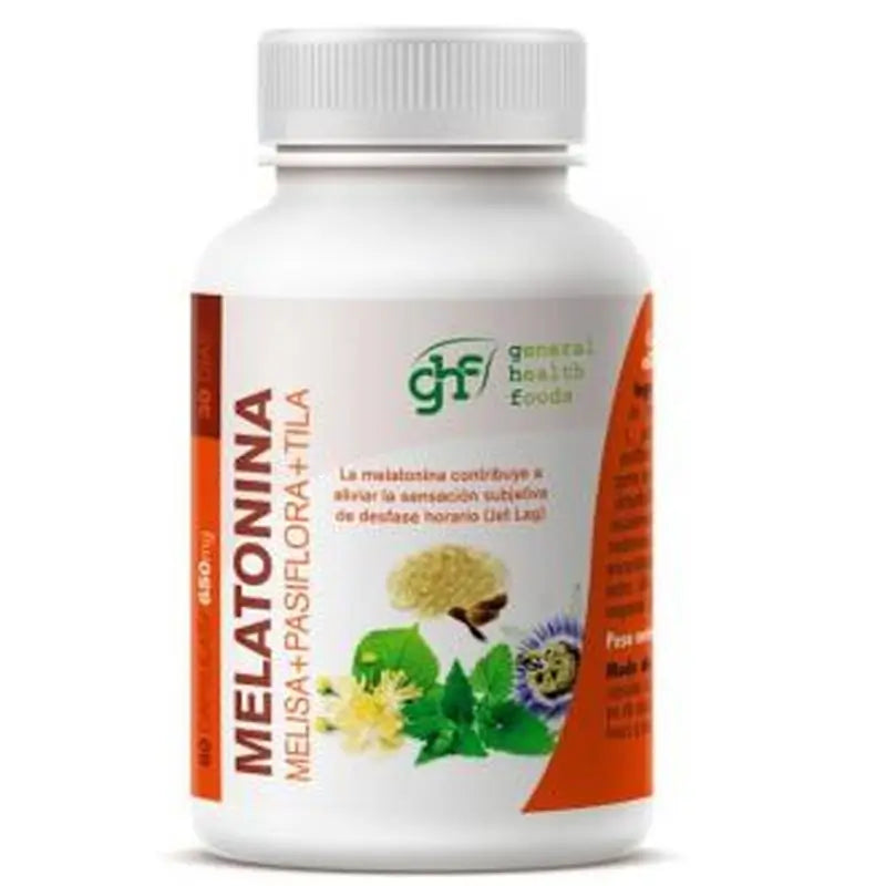 Ghf Melatonina 650Mg 60 Cápsulas