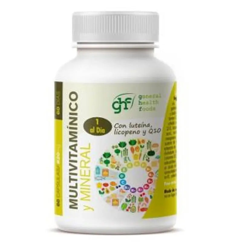 Ghf Multivitaminico Mineral 820Mg 60 Cápsulas