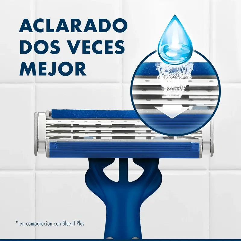 Gillette Blue3 Smooth Maquinillas Desechables Para Hombre , 5 unidades