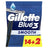 Gillette Blue3 Smooth Maquinillas Desechables 3 Hojas, 16 unidades